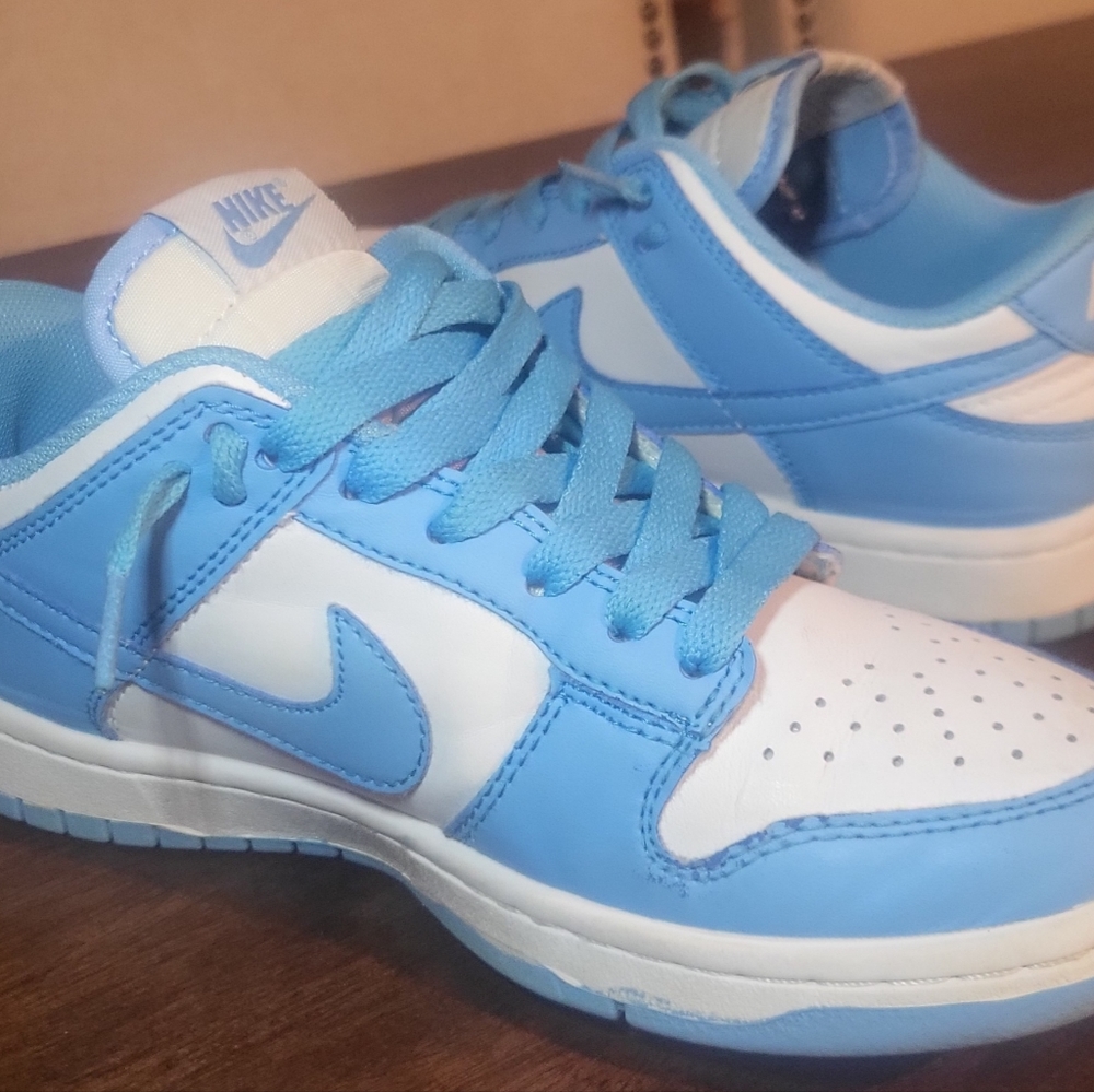 Nike Dunk Low Size 5.5 University Blue White Womens Shoes